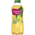 Contrex Green bio eau aromatisée Maté citron/citron vert 75cl (lot de 6)