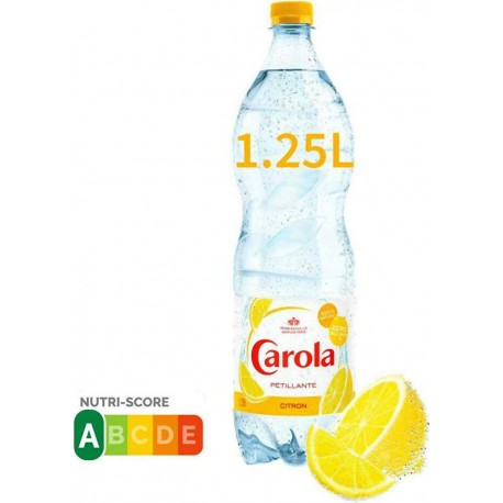Carola Eau de source saveur citron 1,25 L