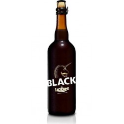 Licorne Bière black 6% 75 cl  6%vol.