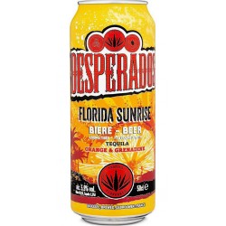 Desperados Bière boite Florida Sunrise 50cl 5.9%vol.