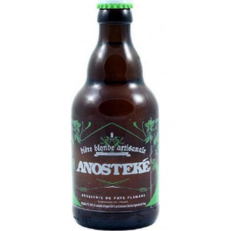 Anosteke Bière blonde 8% 33 cl 8%vol.