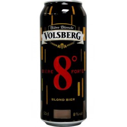 Volsberg Bière forte 8% 50 cl  8%vol.