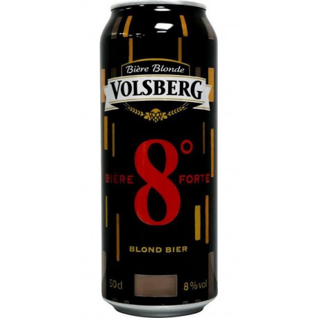 Volsberg Bière forte 8% 50 cl  8%vol.