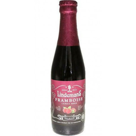 Lindemans Bière rouge saveur framboise 2.5% 25 cl  2.5%vol.