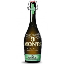 Héritage 3 Monts Bière blonde aromatique - Houblons 7% 75 cl 7%vol.