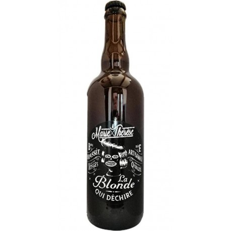 La Blonde Qui Déchire Bière 6.5% 75 cl 6.5%vol.