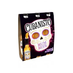 Cubanisto Bière au rhum 5.9% 3 x 33 cl  5.9%vol.