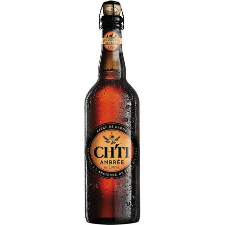 Ch'ti Bière ambrée 5.9% 75 cl  5.9%vol.