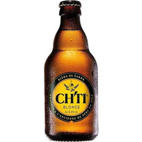 Ch'ti Bière blonde 6.4% 33 cl 6.4%vol.