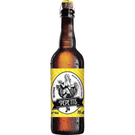 Pépette Bière blonde 6.2% 75 cl 6.2%vol.