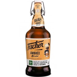 Fischer Bière ambrée saveur épices & agrumes 6.3% 65cl