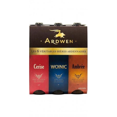 Ardwen Bière - Pack découverte 6 x 33 cl 6.21% 6 x 33 cl 6.21% vol.