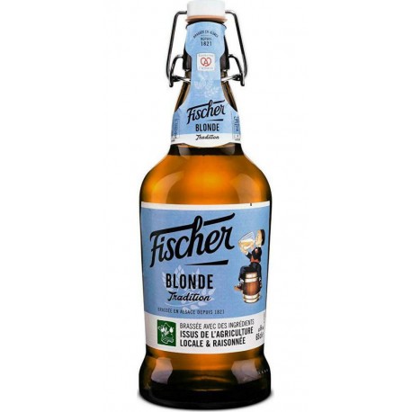 Fischer Bière tradition 6% 65 cl  6%vol.