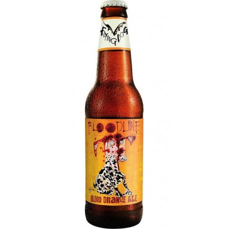 Flying Dog Bière bloodline blood orange ale 7% 35,5 cl  7%vol.