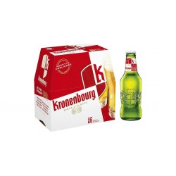 Kronenbourg Bière blonde 4.2% 6 x 25 cl 4.2%vol.