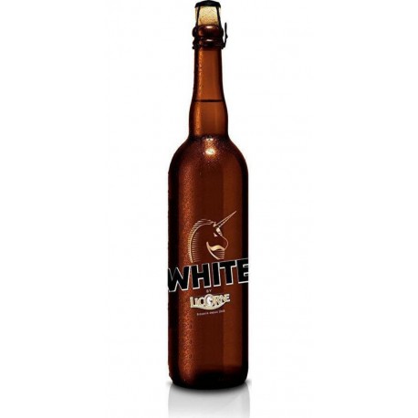 Licorne Bière white 6% 75 cl  6%vol.