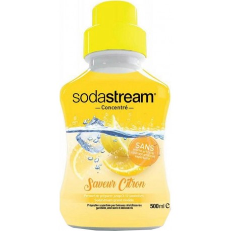 Sodastream Concentré Saveur Citron 500ml (lot de 9)