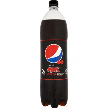 Pepsi Max Cherry 1,5L (pack de 6)