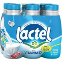 Lait Lactel Vitamine D demi-écrémé 50cl (pack de 6)