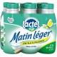 Lait Lactel Matin Léger écrémé 50cl (pack de 6)