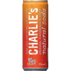Charlie’s Orange Mandarine et Menthe 33cl (packs de 12)