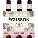 Ecusson Cidre rose naturel 3% 33cl 3%vol. (pack de 3)