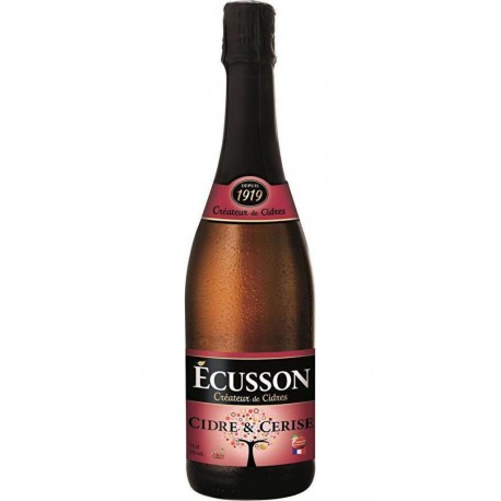 Ecusson Cidre et cerise 3% 75 cl 3%vol.