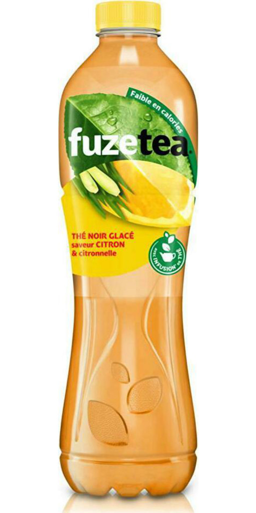 Fuze Tea Fuzetea Boisson à base de thé citron citronnelle 1,25 L 