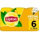 Lipton Boisson au thé pêche touche de miel 6 x 33 cl