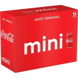 Coca-Cola Soda à base de cola goût original - Frigo pack 12 x 15 cl