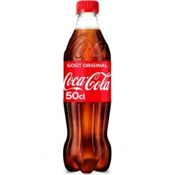 Coca-Cola Soda à base de cola goût original 50 cl