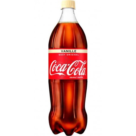 Coca-Cola Soda à base de cola saveur vanille 1,25L