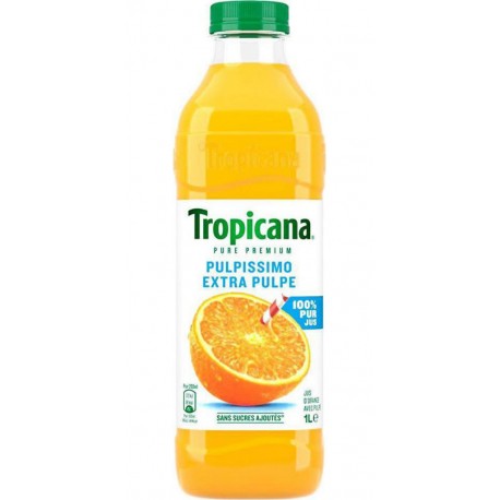 Tropicana Jus d'orange avec pulpe 1 L