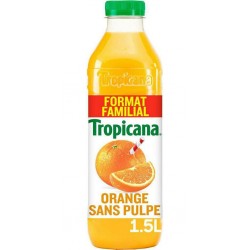 Tropicana Jus d'orange sans pulpe 1,5 L