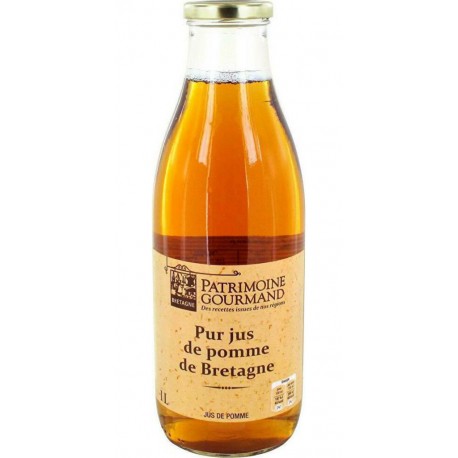 Patrimoine Gourmand Jus de pomme de bretage 1 L