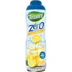 Zéro Teisseire Sirop de citron sans sucres 60cl