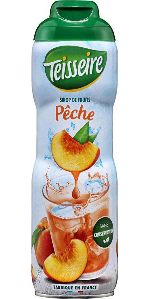Grossiste Sirop pêche 0% sucre 60cl - TEISSEIRE
