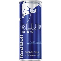 Red Bull Boisson gazeuse énergisante saveur myrtille 25 cl