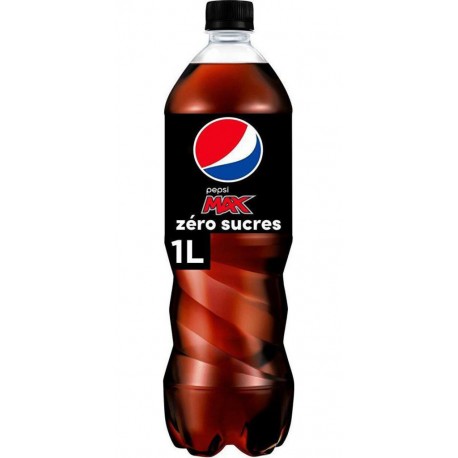 Pepsi Boisson gazeuse au cola sans sucres 1L