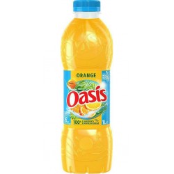 Oasis Boisson à l'eau de source duo d'oranges 1 L