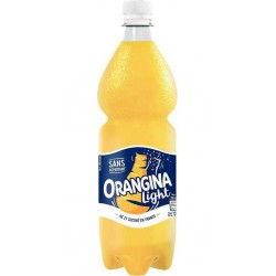 Orangina Boisson gazeuze à l'orange, sans sucres ajoutés 1 L