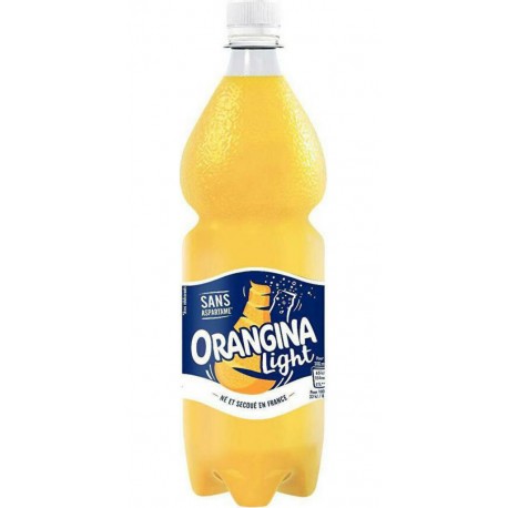 Orangina Boisson gazeuze à l'orange, sans sucres ajoutés 1 L