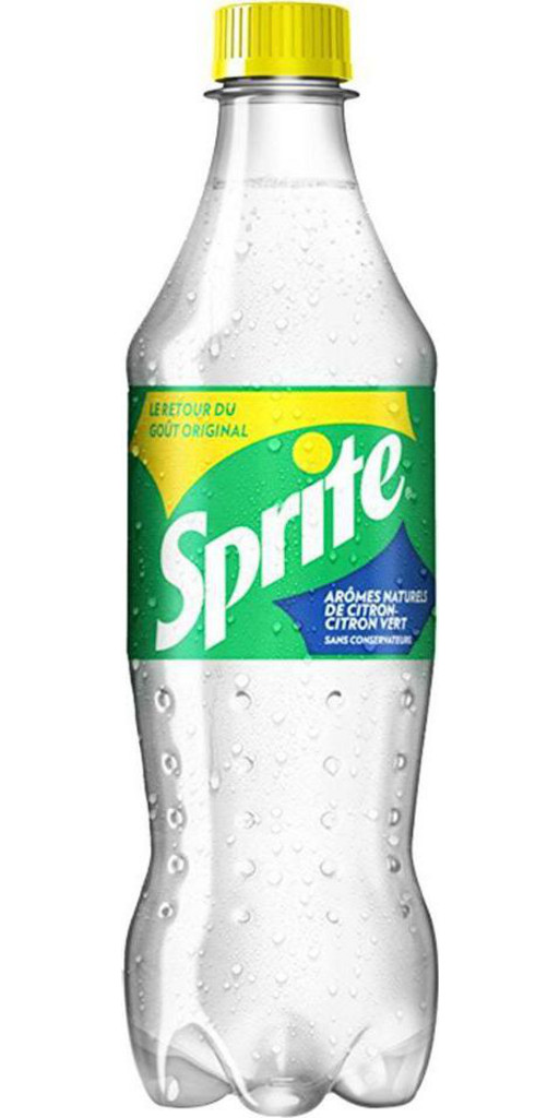Soda citron - citron vert SPRITE : la bouteille de 50cL à Prix