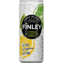 Finley Citron Fleur de Sureau 25cl (pack de 6)