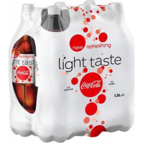 Coca-Cola Light 1,5L (pack de 6)