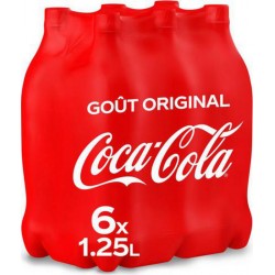 Coca-Cola 1,25L (pack de 6)