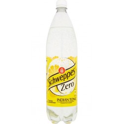 Schweppes Indian Tonic Zéro 1,5L (lot de 24 bouteilles)