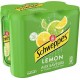 Schweppes Lemon Citron 6 x 33cl (pack de 6)