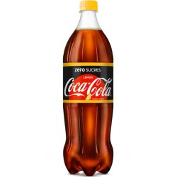 Coca-Cola Lemon Zero Sucres 1,25L (lot de 12 bouteilles)