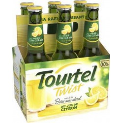 Twist Tourtel Bière sans alcool saveur citron 6 x 27,5cl (pack de 6)